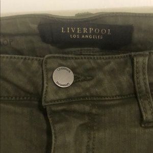 Liverpool olive jeans